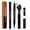 Dark Brown, variant on Beard Pencil Filler, Effective Beard Natural Finish Creates Natural Looking Long Lasting Beard Filling Barber Styling Pen , Black