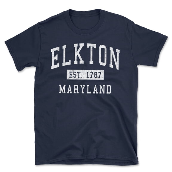 Elkton Maryland Classic Established Men's Cotton T-Shirt