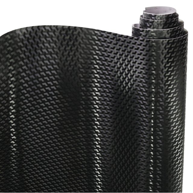VViViD Designer Envoltura de vinilo de fibra de carbono negra (Triángulo de carbono 1 pie x 5 pies)
