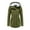 Army Green 4XL, variant on Women Coat Plush Lining Drawstring Design Solid Color Overcoat Autumn Winter Ribbed Cuff Elastic Waist Outwear for Daily Wear