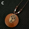 thumbnail image 6 of K-KED Boho Long Sweater Chain Retro Wooden Beads Pendant Necklace Women Delicate Jewelry Gifts-K, 6 of 9