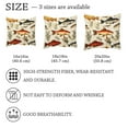 thumbnail image 4 of Pack of 2 Throw Pillow Covers Fish Vintage Pattern Decorative Pillow Cases Home Decor Square 18x18 Inches Pillowcases, 4 of 7