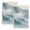 Blue, Teal, Beige, variant on Mountain Peak Kitchen Towels Set of 2, Blue Beige Mist Zen Modern Nature Fantasy Absorbent Dish Towels for Kitchen, Microfiber Hand Towel, Quick Drying Tea Towel for Cleaning Decorative Dishcloths