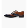 thumbnail image 4 of Stacy Adams Tristano Modified Bike Toe Oxford Shoes Gray Multi 25694-062, 4 of 8
