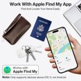thumbnail image 3 of Air Tracker Tag 2Pack,Smart Wallet Tracker with Apple Find My(iOS Only),IP67 Waterproof,Standby for One Year,Item Locator Keys/Wallets/Bags,White, 3 of 9