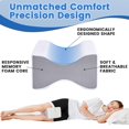 thumbnail image 3 of Almohada de rodilla UJPFEO para adultos que duermen de lado, alivia la ciática, 3 of 8