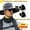 Dark Gray, variant on Solar Fan Hat Breathable Wide Brim Sun Hat for Men Women Sun Bucket Fishing Hats with 2 Solar Fan UPF 50+ Outdoor (Dark Gray)