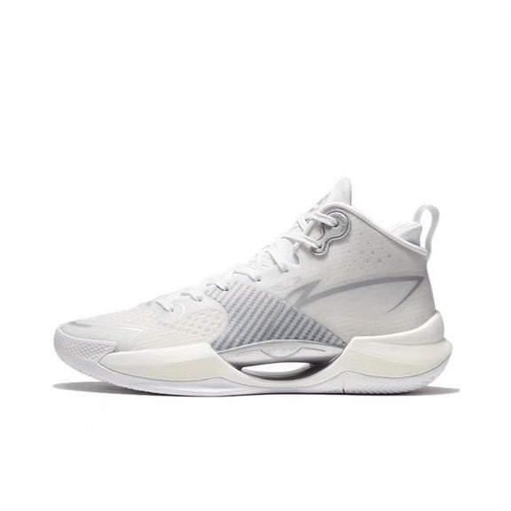 [Sneakers] Men'S Basketball Shoes Featuring a Pink And Blue Contrasting Color Scheme, Designed with a High-Top And Thick Sole. They Have a Lace-Up Style, Providing Stable Grip for Sports