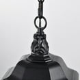 thumbnail image 2 of Nuvo 60-896 - Central Park - 3 Light - 20" - Hanging Lantern - w/ Clear Beveled Glass, 2 of 15