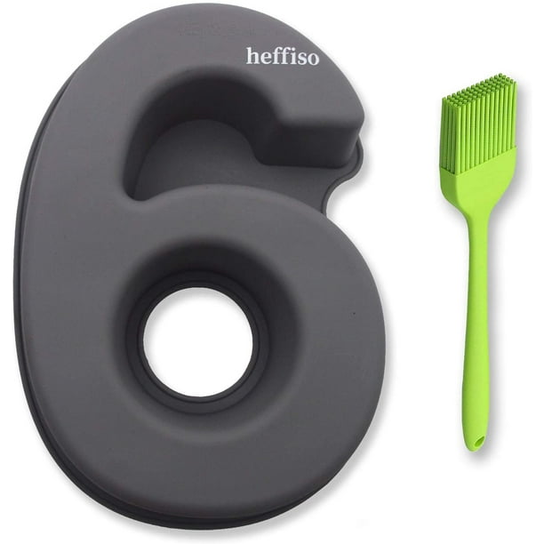 Cake Tins 6 Numbers Cake Pan olds Silicone Baking Pans Cake Tin