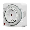 thumbnail image 3 of Plug In Outlet Timer, Mechanical Indoor Timer Socket EU Plug 230V Countdown Automatic 15 Minute Increment  For Home For Light Phone, 3 of 8