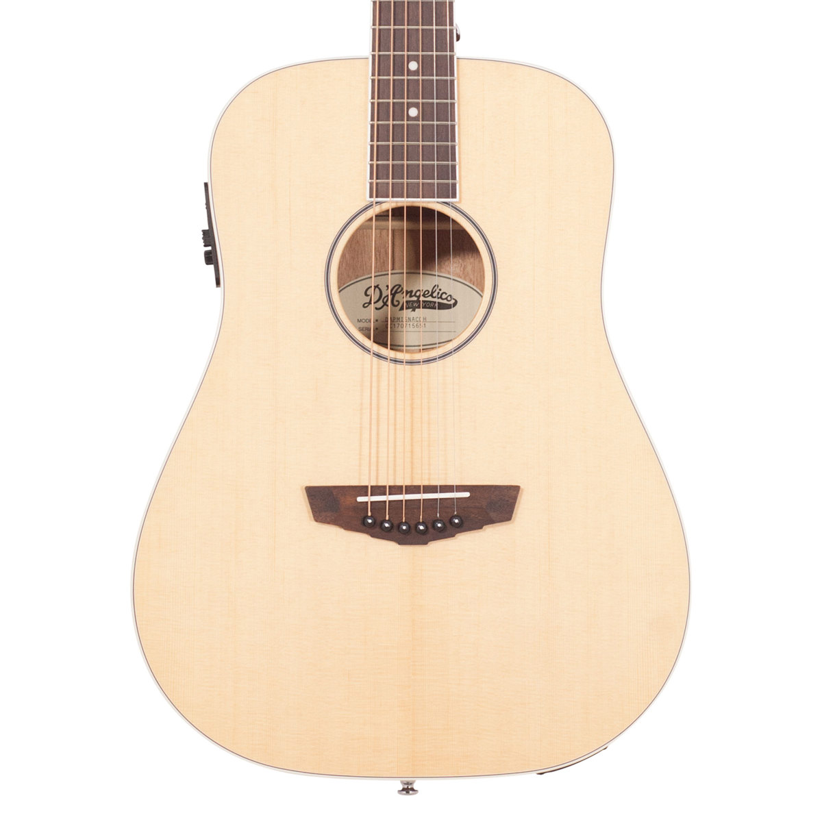 D'Angelico Premier Niagra Acoustic-Electric Guitar - Natural Spruce