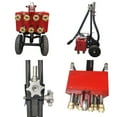 thumbnail image 7 of Hand-pushed Concrete Pavement Scabler Grinder 7 Head Pneumatic Concrete Floor Grinder, 7 of 7