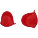 thumbnail image 1 of Manoplas de horno de silicona - Resistentes al calor - 11X8.5cm Rojo 1 par, 1 of 5