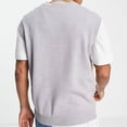 thumbnail image 4 of LOVZFMLL Vestes pour Hommes Chandail Décontracté Sans Manches en Laine, 4 of 4