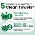 thumbnail image 4 of Face Towels CLEAN SKIN CLUB Sensitive Skin XL 50 Count, 4 of 9