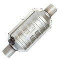 Pulcherflow 2 Inch Inlet/Outlet Universal Catalytic Converter with Heat
