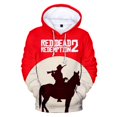 thumbnail image 3 of Sudadera con capucha del popular juego Red Dead Redemption 2 con estampado 3D, ropa de calle para hombre, sudadera con capucha unisex de talla grande a la moda para niños, 3 of 5
