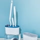 thumbnail image 4 of Soporte Para Escobilla De Baño, Escobilla De Baño Montada En La Pared Con Cepillo De Silicona, Juego De Escobilla Para Rincones Para Baño, 4 of 8