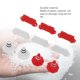 thumbnail image 4 of RC Car Racing Road Barrier, RC Racing Traffic Road Cones Durable Ligero Ligero Fácil de Instalar para la Competencia, 4 of 7