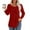 AA08-Red, variant on ADSSDQ Long Sleeve Blouses for Women Dressy Casual Pleated Shirts Fall Fashion Crew Neck Tunic Tops for Leggings Trendy Clothes White L