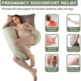 thumbnail image 2 of Pregnancy Pillows for Sleeping, Maternity Pillow for Pregnant Women, Support for Back, Legs, Belly, Hips for Pregnant Women (FMY), 2 of 5