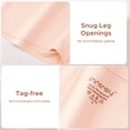 thumbnail image 5 of INNERSY Women's Plus Size Cotton Boyshorts Anti-Chafing 3-Pack(3XL,Black/Pink/White), 5 of 10