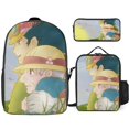 thumbnail image 1 of Howl’s Moving Castle Backpack Learning Lighthouse Bookbag with Guidance Lunch System, 1 of 5