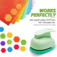 thumbnail image 4 of Perforadora de papel UCEC hexágono grande de 2" para manualidades, 4 of 7