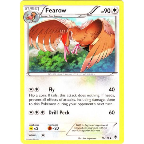 Pokemon Phantom Forces Fearow 79 Walmart Com Walmart Com