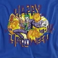thumbnail image 2 of Batman Ha Ha Halloween Women's T Shirt, Royal, 2X-Large, 2 of 6