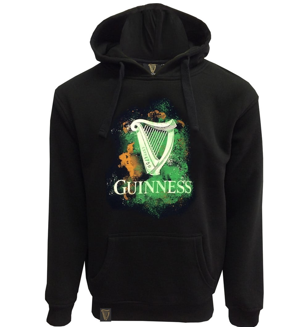 Arpa Guinness Sudadera con capucha Negro in Honduras at HNL 3636 Rating 5