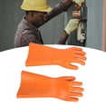 thumbnail image 1 of Rubber Gloves, Soft Electrical Work Insulating Gloves  for Industrial Use, 1 of 8