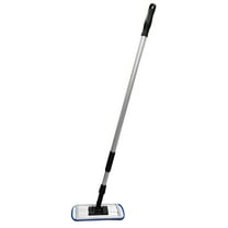 Small Microfiber Mop Kit - Includes (2) High Quality 12 Inch Microfiber Mop Pads with Handle and Frame