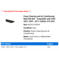 thumbnail image 2 of Power Steering and Air Conditioning Multi Rib Belt - Compatible with 2005 - 2007, 2009 - 2011 Cadillac STS GAS 2006 2010, 2 of 2