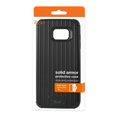 thumbnail image 4 of Reiko Samsung Galaxy S7 Edge Rugged Metal Texture Hybrid Case With Ridged Back In Black, 4 of 4