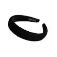 thumbnail image 1 of Fiudx Diadema de Punto, Elástica y Cómoda para Mujer, Banda de Lana Absorbente a Raya, Accesorio de Moda Duradero, Ideal para Uso Diario, Ideal para Pilates y Jogging, Talla para La Mayoría de Las Mu, 1 of 4