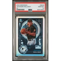 Graded 2024 Topps Bowman Jackson Holliday #BAI6 AI Rookie RC Baseball Card PSA 10 Gem Mint