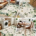 thumbnail image 6 of 3x5 Area Rugs, Eucalyptus Leaves Non-Skid Rubber Backing Large Rectangle Rugs - Living Room Bedroom Home Office, Spring Summer Botanical Sage Green Rustic Indoor Floor Mat Carpets Washable Rug, 6 of 9