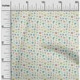 thumbnail image 2 of oneOone Cotton Poplin Twill Light Green Fabric Alphabet Sewing Craft Projects Fabric Prints By Yard 56 Inch Wide, 2 of 5