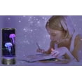 thumbnail image 4 of Elegantoss Large Fantasy Round Jellyfish Lamp. The Ultimate Sensory Synthetic Jellyfish Aquarium Mood Lamp with 7 Color Changing LED Light Effects With REMOTE CONTROL, 4 of 11