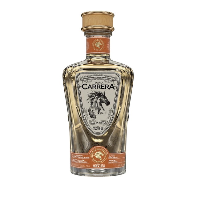 Paquete de 3 Tequila Carrera Reposado 750 ml