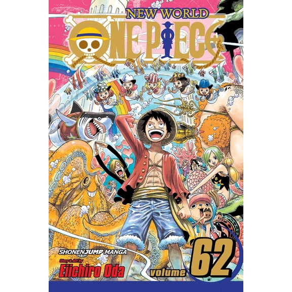 Pre-Owned One Piece, Vol. 62: Adventure on Fish-Man Island (Paperback) 1421541963 9781421541969