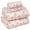 03 - Spring on, variant on RUVANTI 100% Cotton Sheets – Split King Size Percale Bedding, Cooling & Breathable Floral Design, Durable with a Crisp, Soft & Comfortable Feel, 16" Deep Pocket, 5-Piece Set, Spring On