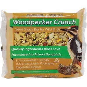 Wildlife Sciences  8 oz Woodpecker Crunch Seed Bar