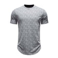 thumbnail image 2 of pstuiky camisetas de hombre, Nueva camiseta informal de moda para hombre, con estampado deportivo, de manga corta y cuello redondo. camisetas de hombre l, 2 of 7