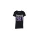 thumbnail image 1 of Camiseta adornada Aeropostale con números reflectantes para mujer negro grande, 1 of 1