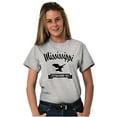 thumbnail image 3 of Mississippi Cute Bald Eagle Souvenir Men's Graphic T Shirt Tees Brisco Brands L, 3 of 4
