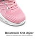 thumbnail image 2 of Zapatillas para Niños DREAM PAIRS para Correr EZ-On Rosa Talla 12, 2 of 6
