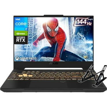 asus TUF Gaming Laptop, 15.6" FHD 144Hz Display, 12th Gen Intel Core i7-12700H (14-Core), NVIDIA GeForce RTX 4070, 32GB RAM, 1TB SSD, Backlit Keyboard, Wi-Fi 6, Windows 11 Home